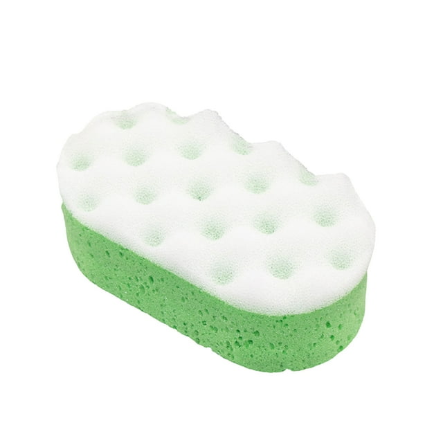 Bath Sponges for Shower Wave Bath Sponge Bath Wipe Abundant Foam Bath Ball Household Children's Bath Sponge Multiple Function Cleaning Wipe Sponges for Cleaning