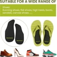 thumbnail image 7 of Bukihome Arch Support Shoe Insoles for Flat Feet – 3 Pairs Gel Arch Inserts for Plantar Fasciitis Relief, Adhesive Arch Pads to Relieve Pressure & Foot Pain (S, Black), 7 of 7