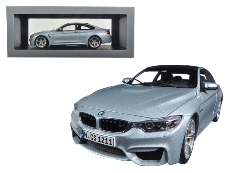 Bmw M4 Coupe Silver 1 18 Cast Model Car By Paragon