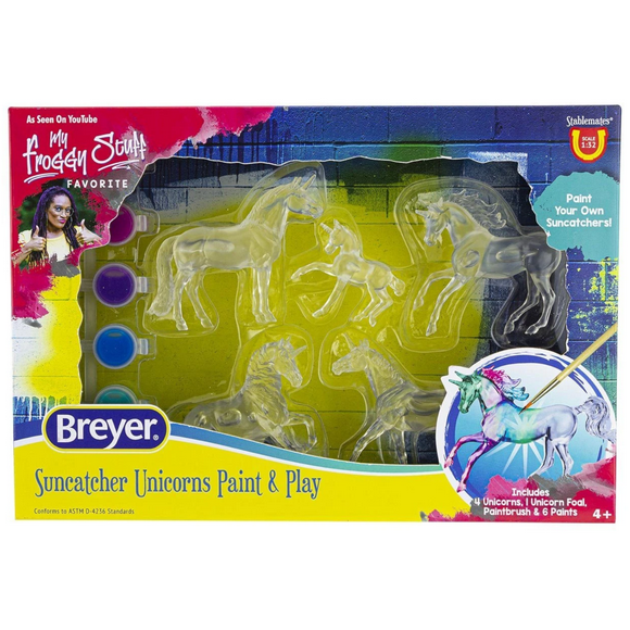 Suncatchers Unicorn Paint & Play