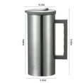 thumbnail image 3 of SNGMN Stainless Steel Cold Water Kettle 1.8L with Double Filtration, Large Capacity Beverage Kettle for Iced Tea and More, Perfect for Home and Restaurant Use, 3 of 9
