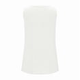 thumbnail image 3 of Tank tops for women plus size Casual Flowy Round Neck Women Shirts Loose Fit Sleeveless Summer Cotton Ribbed Trim Tops, 3 of 7