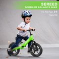 thumbnail image 4 of Bicicleta sin pedales ajustable SEREED para niños de 2 a 5 años, color verde, 4 of 9