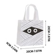 thumbnail image 3 of Hvmvliv Halloween Gift Bags Reusable Goodie Bags with Handle Ghost Mummy Skull for Kids Treat Storage, 3 of 7