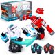 thumbnail image 1 of Top Race Remote Control Robot - 2pcs - Fighting Robot Remote Control Toy, Lights, and Sounds - 360° Rotate RC Intelligent Robots for Kids - Red and Blue Robot Toy, 1 of 5
