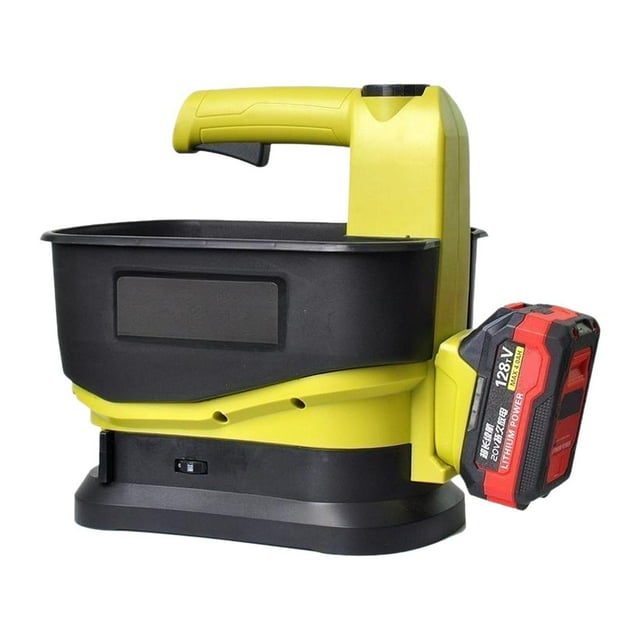 jinwen Electric Fertilizer Spreader 6 Level Adjust Speed Hand Tool Handheld Spreader