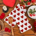 thumbnail image 5 of Valentines Day Kitchen Towels Set of 2, 18x26 Inch Valentines Day Dish Towels Sweet Heart Valentines Day Decor Hand Towels Seasonal Decorations for Home Drying Dishcloth, 5 of 6