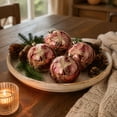 thumbnail image 7 of Aurorax Shatterproof Christmas Ball Ornaments Set,6 Pcs Christmas Baubles for Xmas Tree Decoration,Floral Plastic Hanging Pink Holiday Ornament Set for Christmas Tree Indoor Home Decor, 7 of 7
