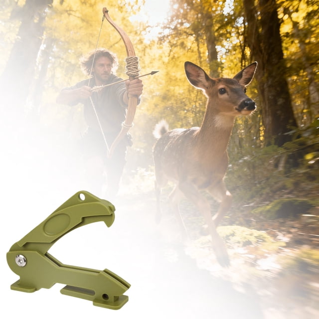 BotaniNest Universal Saddle Bow Holder Mount For Stands And Ground Blinds Hands Operation Durable Lightweight Design For Outdoor Adventure