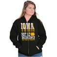 thumbnail image 3 of Iowa Locals Home State Pride Funny IA Zip Up Hoodie Men's Women's Brisco Brands M, 3 of 6