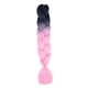 thumbnail image 5 of Pelo trenzado Jumbo, de ganchillo, extensión sintética de 23,62 pulgadas, extensión de pelo trenzado sintético para fiesta, vacaciones, uso dia B4, 5 of 9
