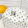 thumbnail image 6 of EDFRWWS Women Nylon Polka Dot Cute Backpack Large Capacity  Bags Multiple Pockets Daily Daypack(White), 6 of 10