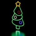 thumbnail image 5 of Northlight Christmas Tree LED Neon Lighted Wall or Window Decoration - 15", 5 of 9