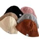 thumbnail image 2 of Gorro de mujer otoño e invierno de moda, gorro antiguo de invierno cálido con protección para los oídos, gorro de punto de cabeza grande, gorro de lana para hombres y mujeres, 2 of 6