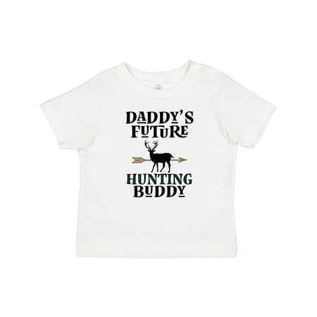 

Inktastic Daddy Future Hunting Buddy Gift Baby Boy or Baby Girl T-Shirt