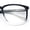Black Clear, variant on Classy Elegant Studious Urban Horn Rim Blue Light Filtering Glasses [Tortoise]