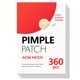 thumbnail image 1 of 360 Pcs Acne Pimple Patch For Covering Zits And Blemishes, Spot Stickers For Face And Skin, Vegan-friendly And Not Tested On Animals, For Men And Women Daily Skin Care, 1 of 4