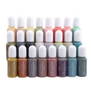 JUNTEX Art Ink Alcohol Resin Pigment Kit Liquid Resin Colorant UV Resin Dye Diffusion