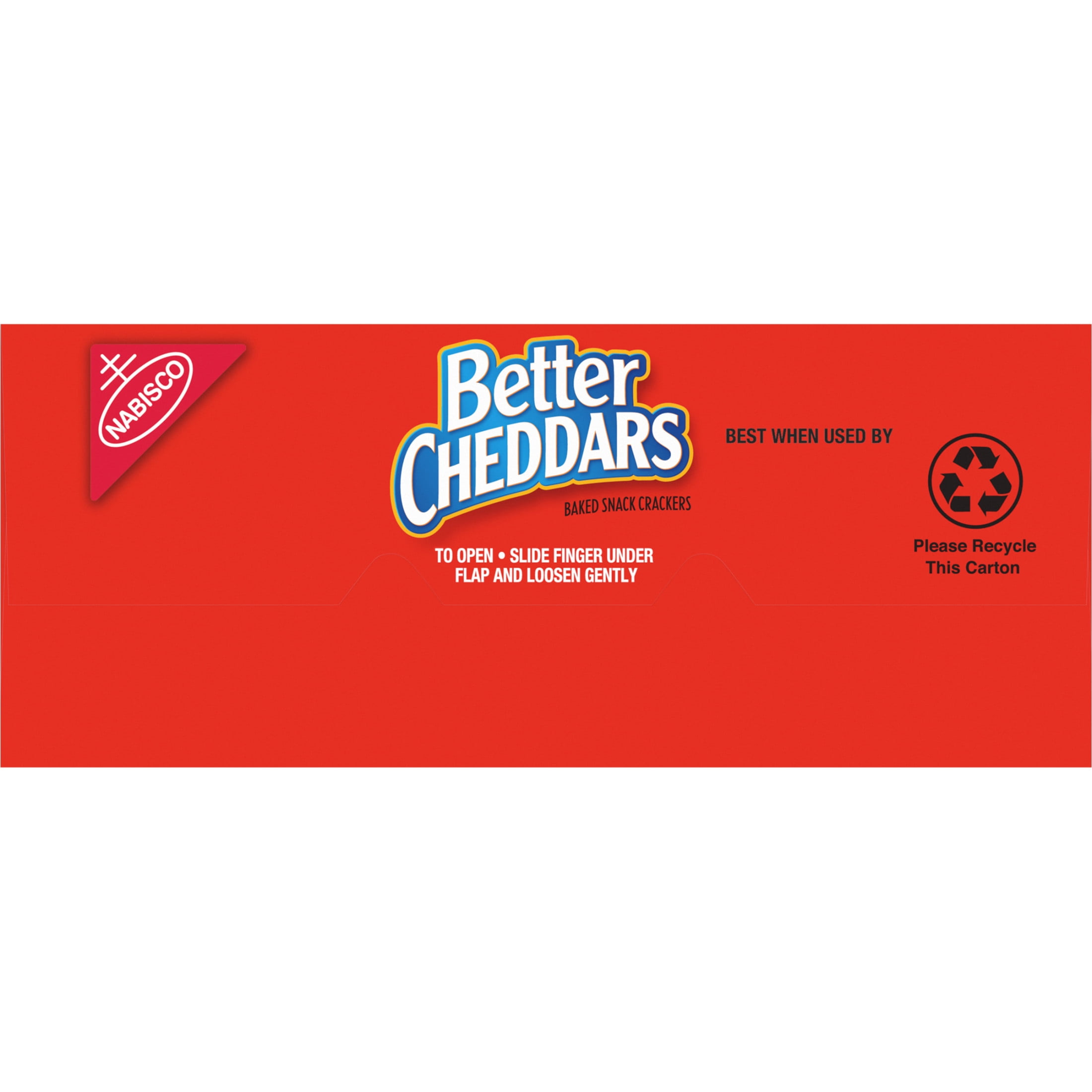 Better Cheddars Baked Snack Cheese Crackers, 6.5 oz
