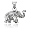 thumbnail image 1 of Fino Collar Elefante Para Caballero Oro Blanco 14k Lam 50 Cm, 1 of 7