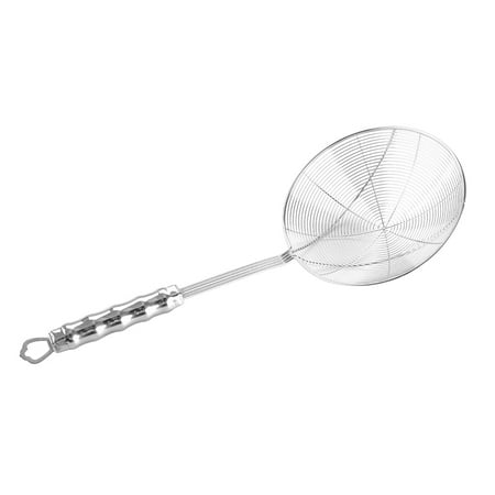 

Strainer Ladle Spoon Skimmer Stainless Steel Filtering Asian Noodle Food Fry Kitchen Metal Spider Scoops Mesh Wire Scoop