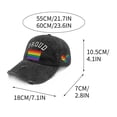 thumbnail image 3 of Baseball Cap,Lightweight Casual Hat,Breathable Adjustable Washable Trucker Hat for Daily Wear,Outdoor Activity,Casual Matching,Unisex Men&Women, 3 of 9