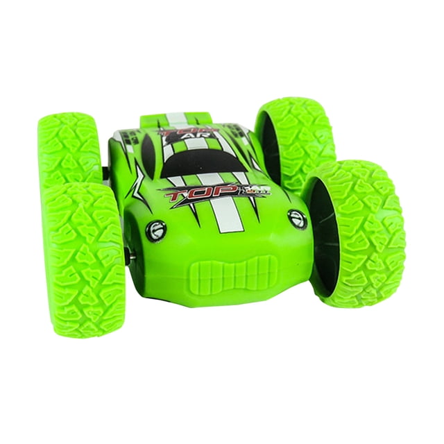 Big Save,HWRETIE Tetras Remote Control Children's Double-Sided Stunt Car,Small Toy Car Country-Vehicle Dumper