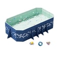 thumbnail image 2 of Piscinas de bola de piscina no inflables de juego portátil Pets de la bañera sobre el suelo para fiestas al aire libre verano al aire libre, 2 of 8