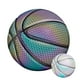 thumbnail image 2 of Pelota de baloncesto holográfica reflectante de tamaño 7 para juegos nocturnos, baloncesto iluminado en la oscuridad, regalos, juguetes para adultos y niños YUNYI BRAND  Deportes, 2 of 4