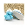 thumbnail image 4 of Ochine Newborn Baby Boy Girl Cute Plus Cashmere Bownot Slippers Warm Cotton Wool Shoes, 4 of 6