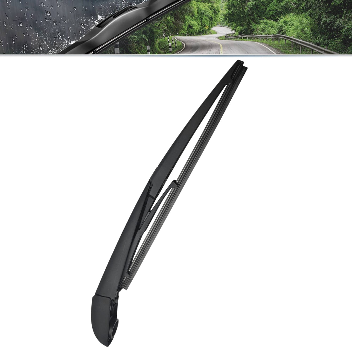 SOCOOL 26"+20"+12"+10.1" Wiper Blades Compatible with Toyota Highlander 2008-2019, Front Rear Windshield Wiper Blades with Arm (Pack of 4),Y06Z0K1W