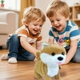 thumbnail image 6 of Realistic Interactive Robot Puppy, Animated Barking Dog Toy with Gentle Movements, Indoor Desktop Companion for Kids, Battery-Powered Electronic Pet, 6 of 7
