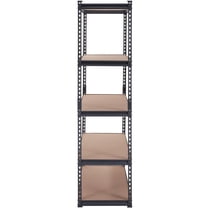 2000 lbs Capacity 5-Tier Utility Shelf, Adjustable Heavy Duty Metal Rack for Garage, Workshop, Kitchen, 36" L x 18" W x 72" H