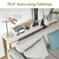 thumbnail image 5 of TribeSigns 70.9 inch Extra Long Sofa Table, Narrow Long Console Table Behind Couch, Entryway Table for Living Room, 5 of 7