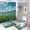 Rustic Sheep Meadow, variant on 4Pcs Country Sheep Mountain Shower Curtain Sets Bathroom Decor, Lake Cloud Meadow Shower Curtain with Non Slip Rug, Toilet Lid Cover, Bath Mat and 12 Hooks 72W x 72L