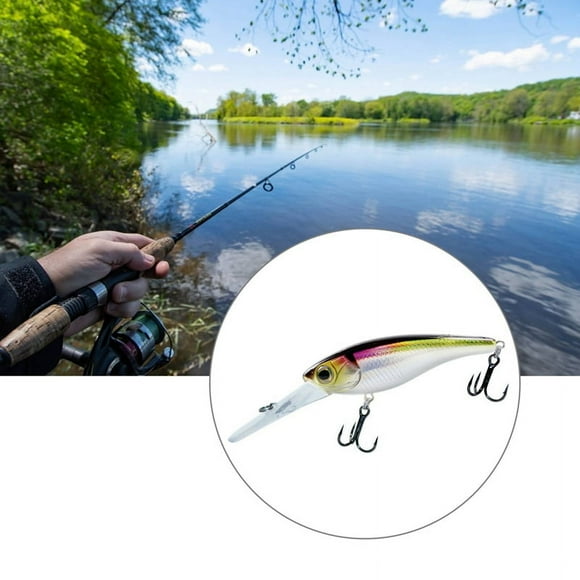 Floating Fishing Lure 70mm 10G Sinking Deep Diving Freshwater Saltwater Fishing LuXL4549