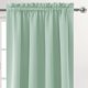 thumbnail image 3 of Cortinas opacas para dormitorio - Aislamiento térmico con bolsillo para barra, para sala de estar (2 paneles, 42 x 54 pulgadas, verde pálido), 3 of 6