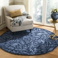 thumbnail image 2 of SAFAVIEH Total Performance TLP714I Hand-hooked Navy Rug, 2 of 6