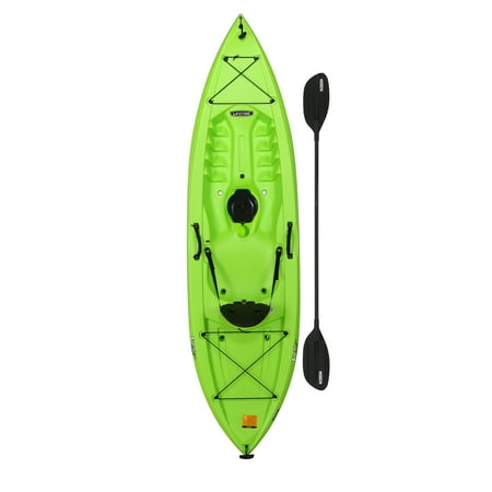 Lifetime Tahoma 100 Sit-On-Top Kayak (Paddle Included), (Best Hobie Kayak For Ocean Fishing)