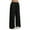 Black, variant on DuoJiaJ Women's Graphic Baggy Pants Drawstring High Waisted Baggy Sweatpants With Pocket Streetwear Women’s Linen Casual Pants for Summer