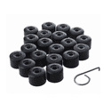 thumbnail image 1 of Tapones Cubre Birlo Jetta Golf Vento Polo 20 Pcs, Negro, 1 of 5