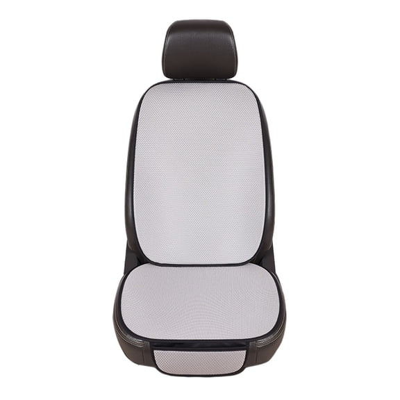 Vehiculum Seat Cushion With Backrest Coffee/Beige 62x50x50cm, Ventilation Summer Cool All Season Pad