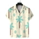thumbnail image 3 of Camisas florales unisex para hombre y mujer, novedad de verano, camisa de manga corta con solapa y estampado 3D, moda urbana para niño y niña, camisetas de playa hawaianas, 3 of 5