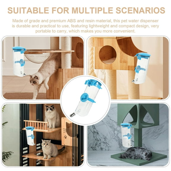 LULULION Portable Dog Water Dispenser Pet 1Pcs