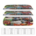 thumbnail image 2 of Blaze And The Monster Machines Duvet Cover Bedding Set Cartoon Print Soft Quilt Cover 3 Pieces, 1 Comforter Cover & 2 Pillowcases for Kids Teens Boys Girls Room Decor 90"x90", 2 of 8