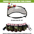 thumbnail image 2 of Outdoor Accessories Portable Beverage Belt Adjustable Carry Pouch For Drinks Snacks For Adventures, 2 of 8