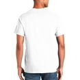 thumbnail image 3 of GILDAN Short Sleeve T-Shirt - White | Men's Crew Neck Tee | 100 Heavy Cotton, 5.3 oz | M Size t-shirts, 3 of 5