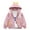 Pink, variant on GYRATEDREAM Toddler Baby Girls Hooded Jacket Kids Rabbit Ears Coat Lightweight Windbreaker Children Fashion Zip up Cartoon Outerwear with Pockets for 12 Months-7 Years Pink