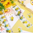 thumbnail image 4 of 1Roll Sparkly Bee Stickers Cute Label Stickers Envelope Sealing Decals for Water Bottle Phone Case Skateboard Decoration, 4 of 7