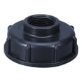 thumbnail image 1 of Conector de manguera de jardín S60x6, adaptador de contenedor IBC para mangueras de riego de jardín Negro DN20, 1 of 7